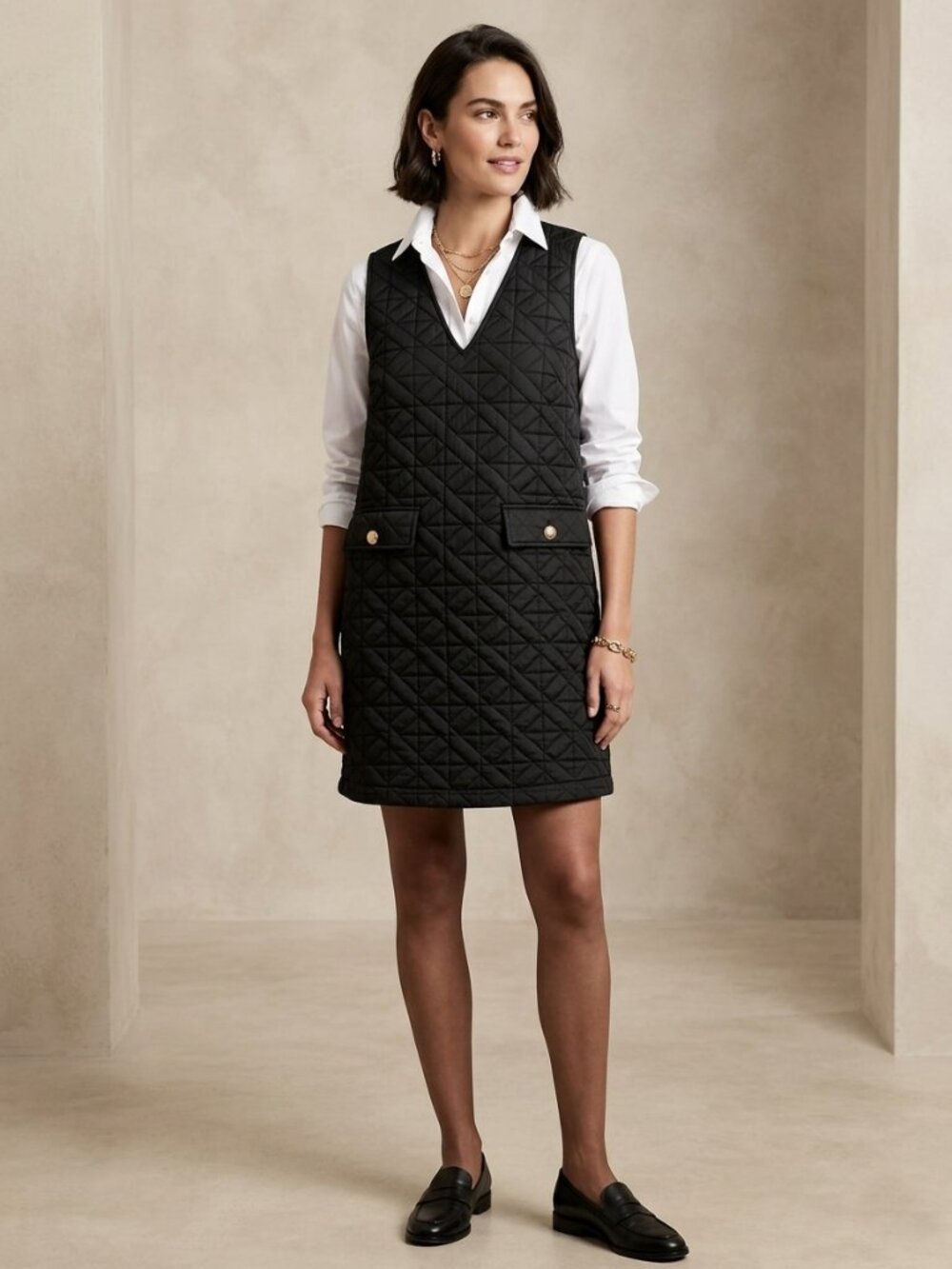 Jodifl Quilted Mini Dress